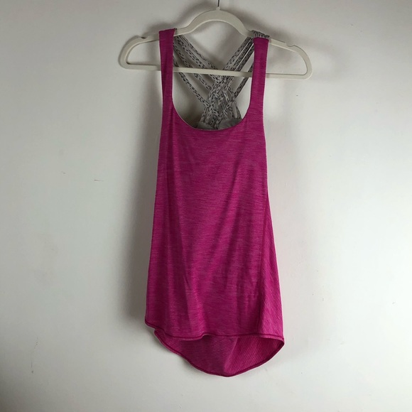 LULULEMON Free to be Wild Open Back Cheetah Top - Picture 2 of 9